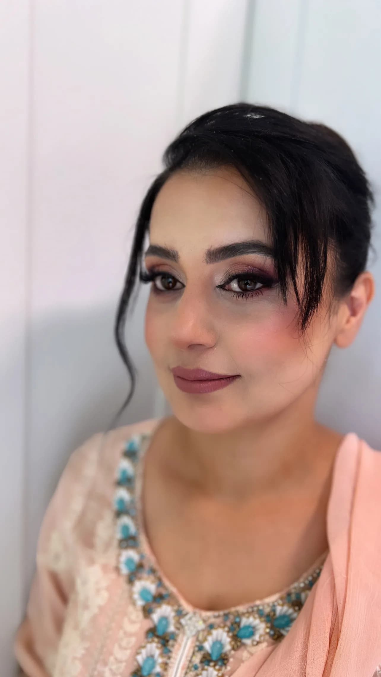 Abend-Make-up mit betonten Augen
